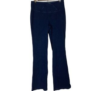 A615329 WOMEN WITH CONTROL Elite Prime Stretch Denim Flare Pants Indigo Tall 8